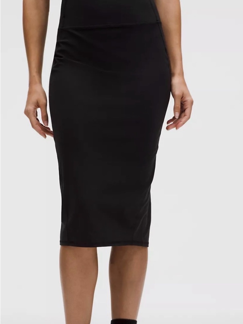 lululemon athletica Nulu Slim-Fit High-Rise Midi Skirt